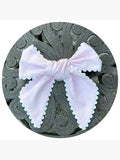 Color Cotton Pique Sash with Trim