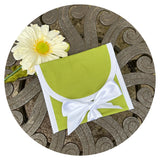 Petite Linen Envelope Bag