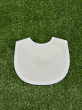 Vintage Ivory Cotton Pique Infant Bib