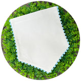 Ivory Cotton Pique Banner and Hanging Set