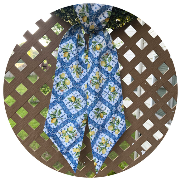 Designer Imperial Lemons Sash