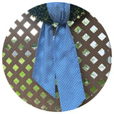 Designer Blue Imperial Diamond Wall Sash