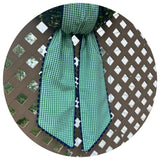 Custom Gingham Sash with trim