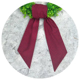 Black Gingham Check Sash