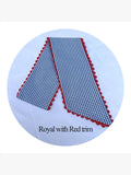 Custom Gingham Sash with trim