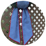 Custom Gingham Sash with trim