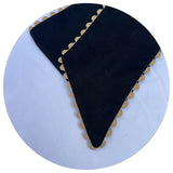 Custom Linen Sash with trim