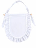 Faux Silk Banner with Ruffles and Hanging Set