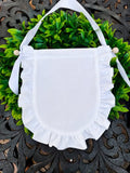 Faux Silk Banner with Ruffles and Hanging Set