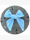 Color Cotton Pique Sash with Trim