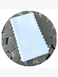 White Cotton Pique Sash with Trim