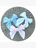 Color Cotton Pique Sash with Trim