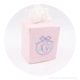 Seersucker Tissue Box Cover