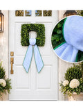 Custom Linen Sashes with Piping