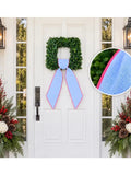 Custom Linen Sashes with Piping