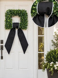 Custom Linen Sashes with Piping
