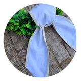 Two Color Linen Sash