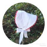 White Addi Baby Bonnet