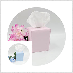 Cotton Color Pique Tissue Box Cover