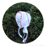 White Addi Baby Bonnet