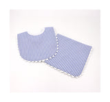 Gingham Bib and Burp Cloth Gift Set